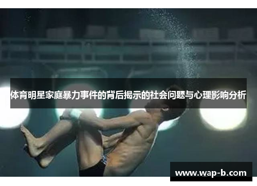 体育明星家庭暴力事件的背后揭示的社会问题与心理影响分析