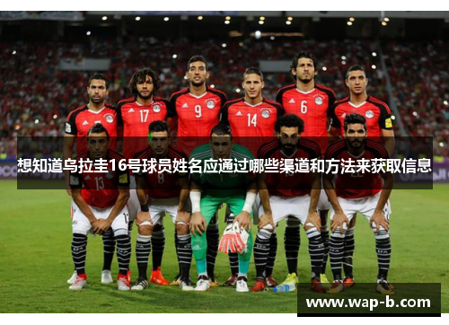 想知道乌拉圭16号球员姓名应通过哪些渠道和方法来获取信息 想知道乌拉圭16号球员姓名应通过哪些渠道和方法来获取信息